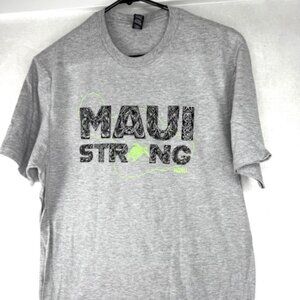 Maui Strong T-Shirts in 2 Shades of Gray